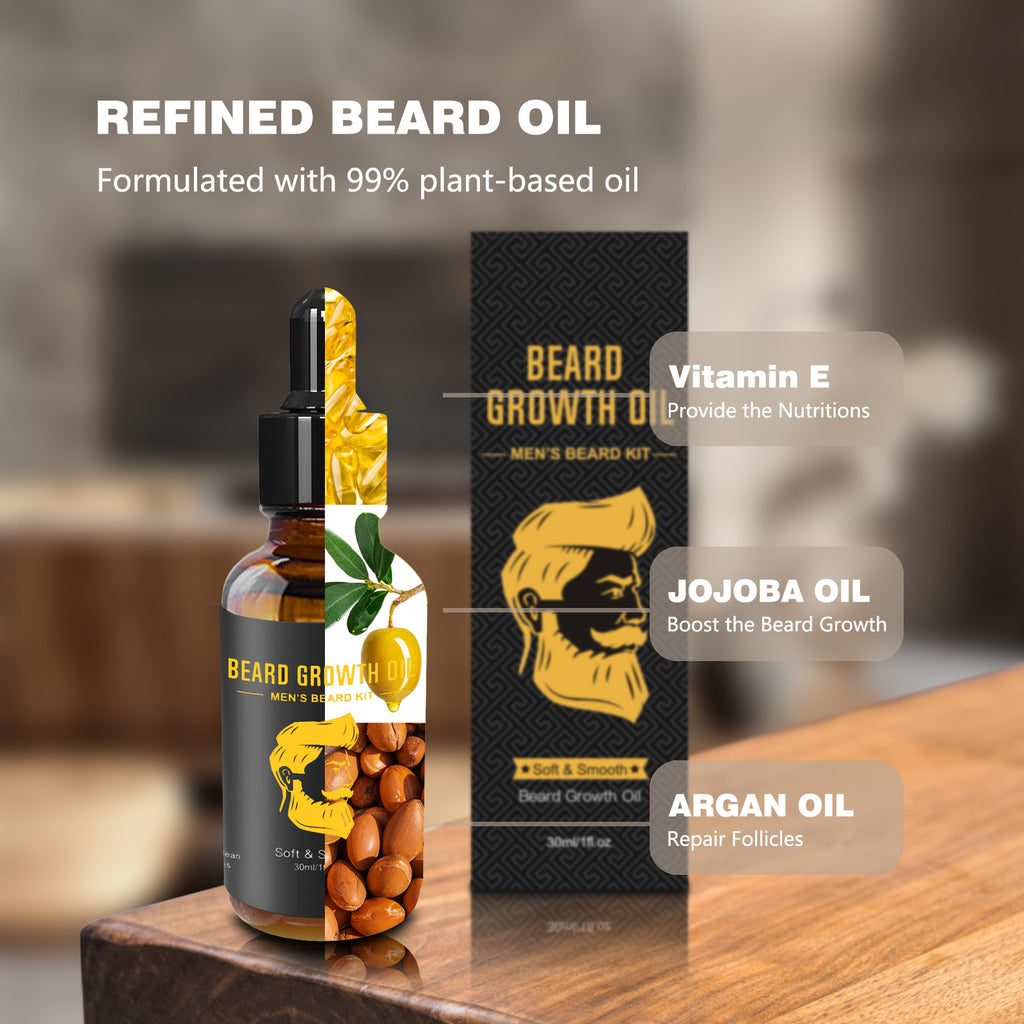 Forge & Follicle™ Beard Growth Kit